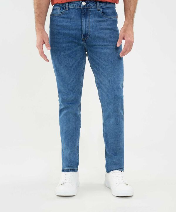 Jeans Slim Tono Medio image number null