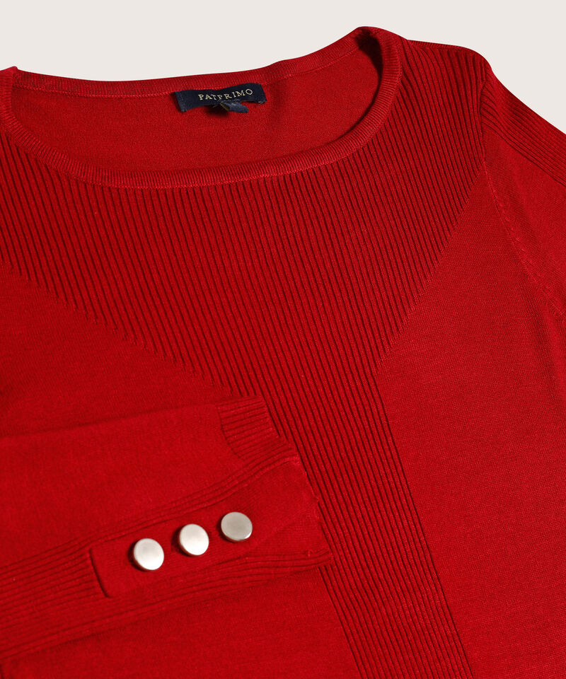Saco Cuello Redondo Manga Larga 