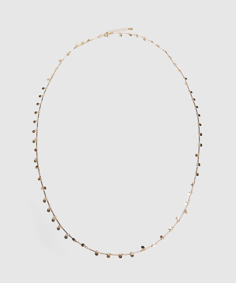 Collar Delgado Con Dijes Mujer