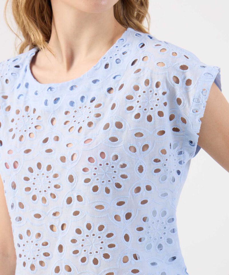 Blusa Para Mujer Acanalada Ajustada