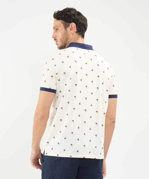 Polo Estampada de Palmeras