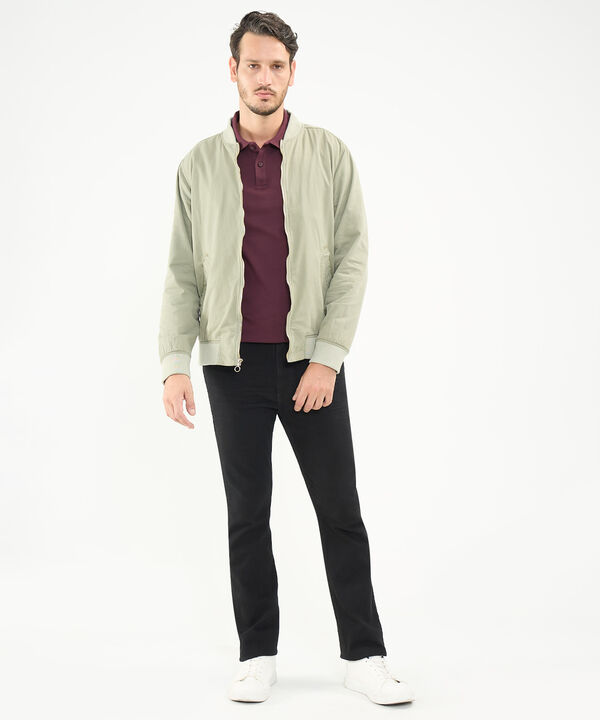 Cazadora Verde Chaquetas Springfield Hombre Chaqueta Bomber