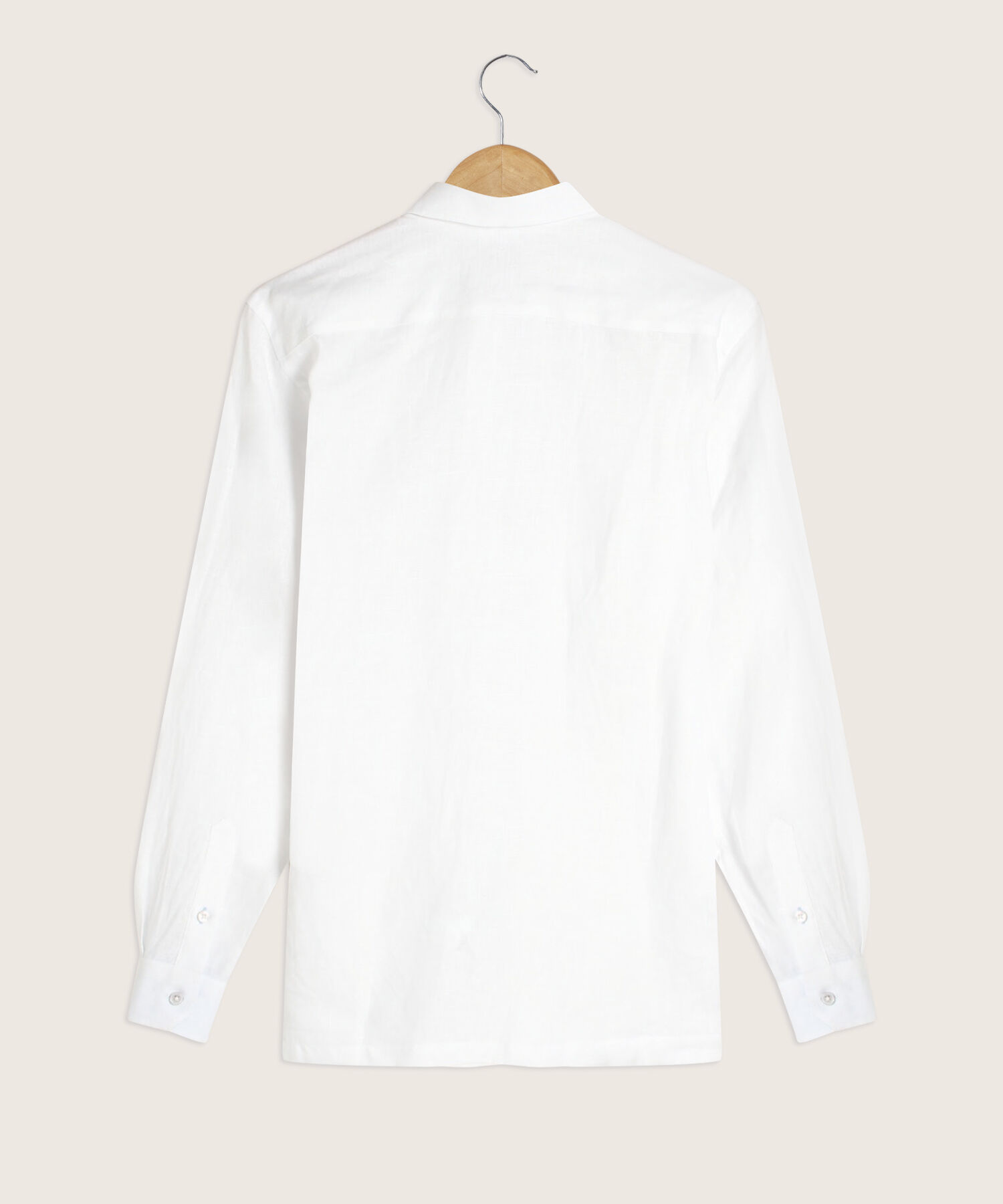 Camisa Guayabera Manga Larga Cuello Camisero