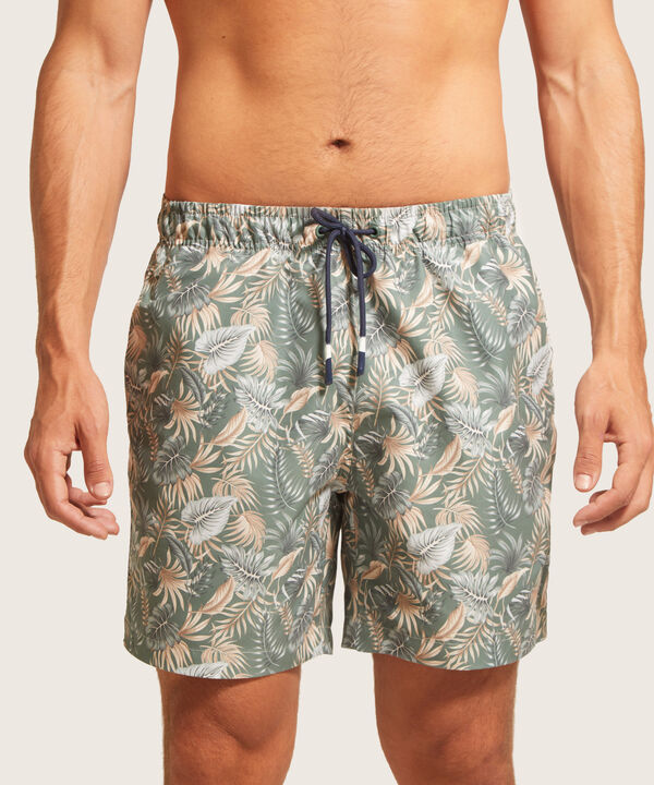 Bermuda Playera Estampada Y Con Cordon Ajustable