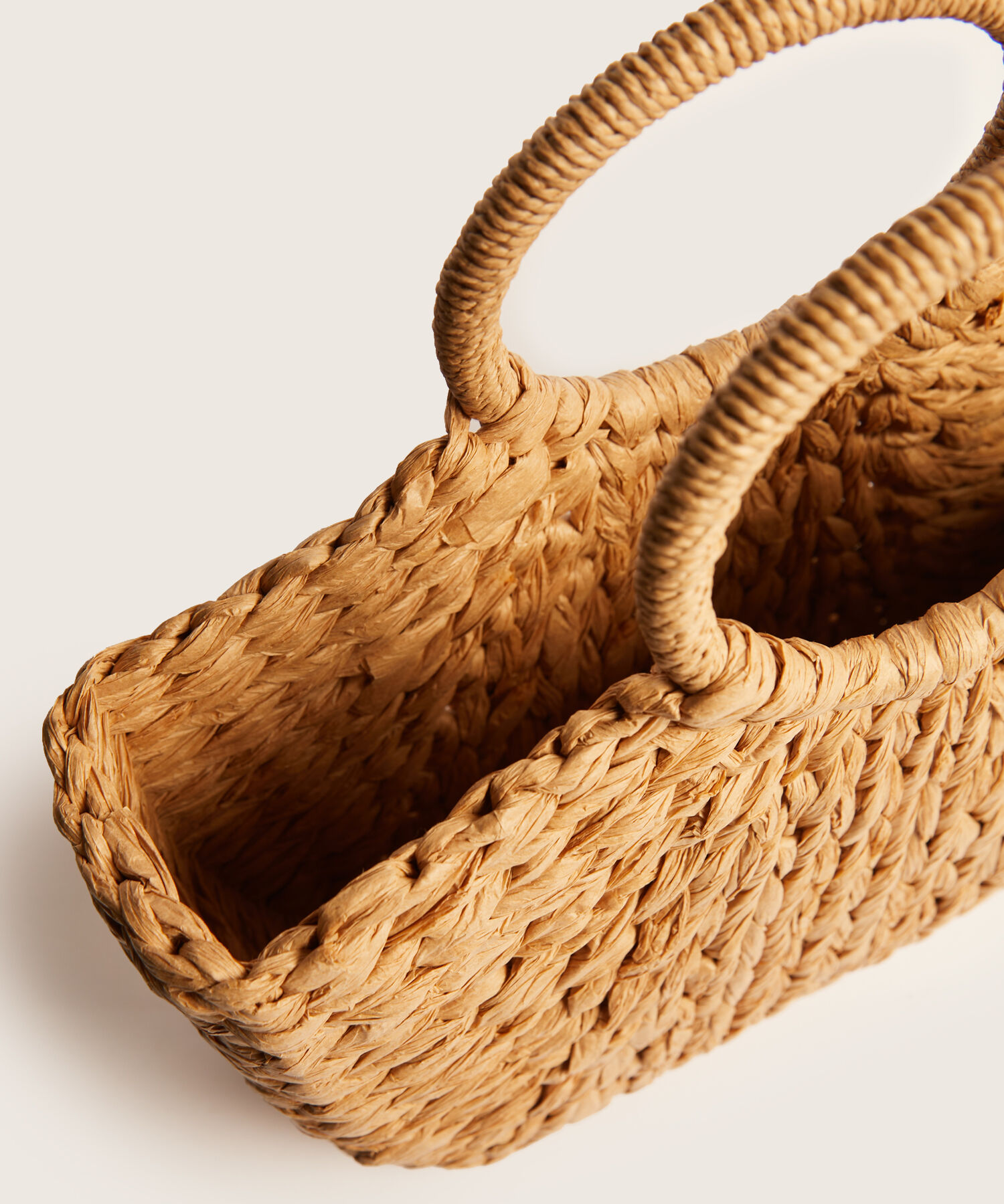 Bolso De Mano En Tejido Artesanal