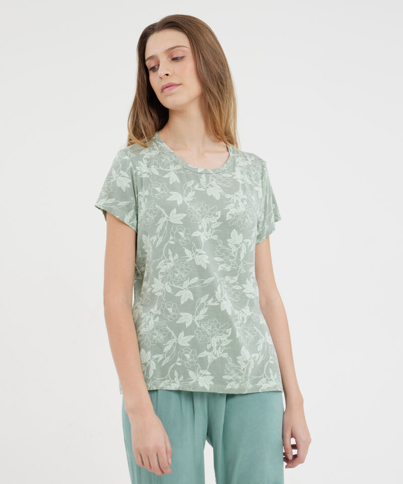 Camiseta Interior Pack X2 Unicolor Con Screen  Estampada
