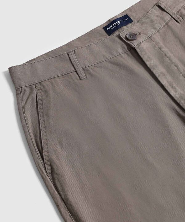 Pantal&oacute;n Chino De Corte Recto Para Hombre