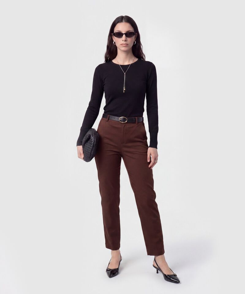 Pantal&oacute;n Chino con Pasadores Para Mujer