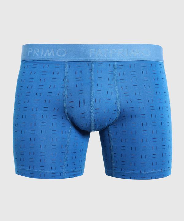 Pantaloncillo Boxer Medio Estampado Copa Suspensoria En Lycra-Algodón image number null