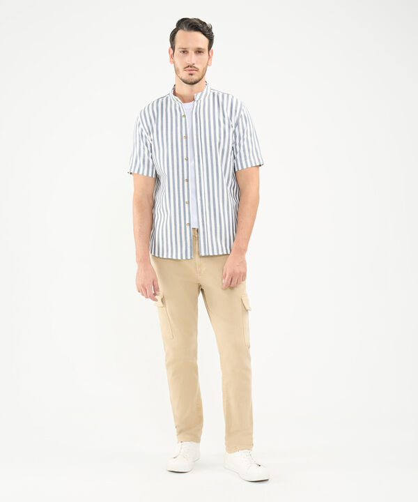Camisa Cuello Mao image number null