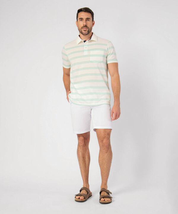 Polo A Rayas Con Bolsillo  image number null
