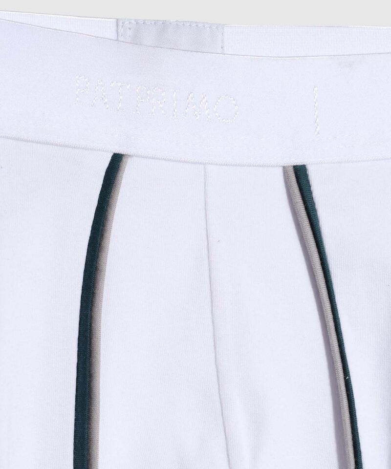 B&oacute;xer Ajustado Con Vivo En Contraste Hombre