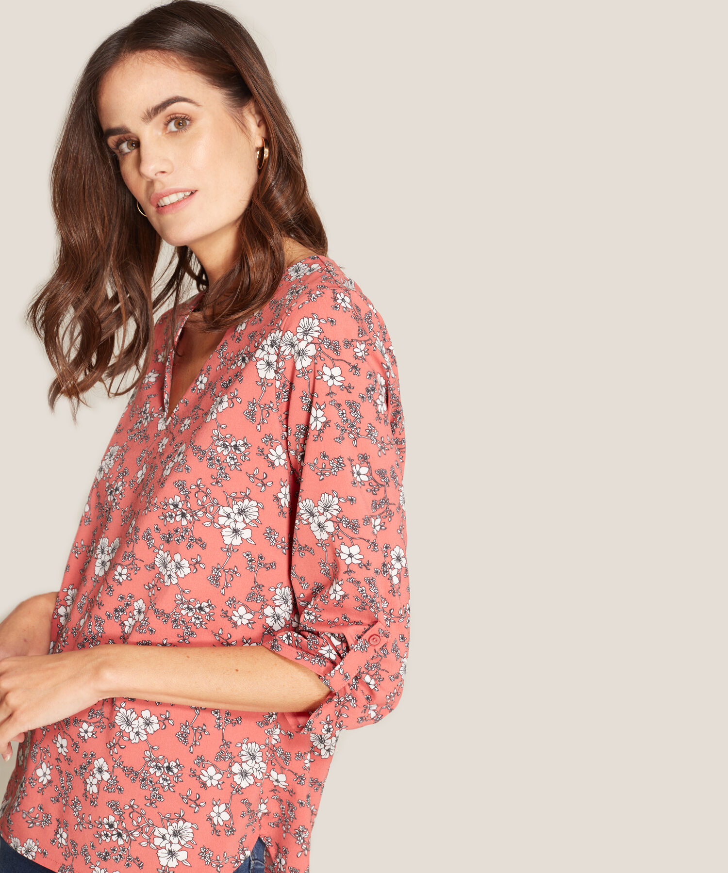 Blusa Estampado Floral