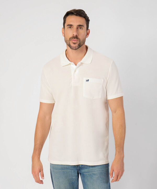 Polo Unicolor Con Bolsillo  image number null