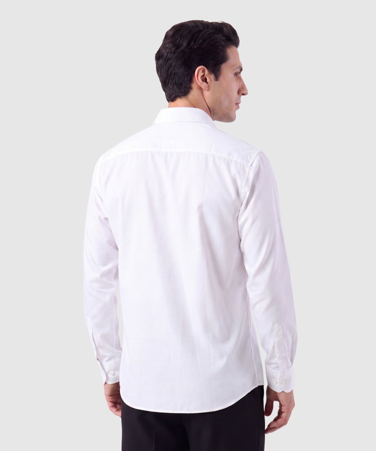Camisa Manga Larga Formal Para Hombre
