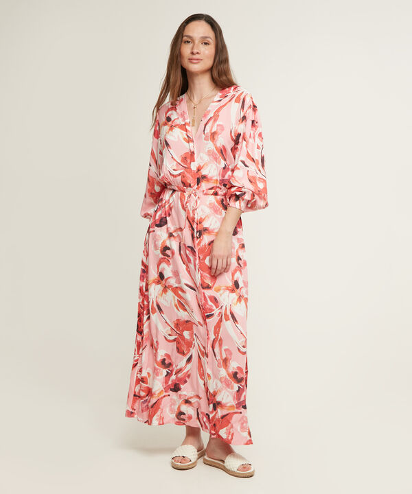 Vestido Largo Estampado