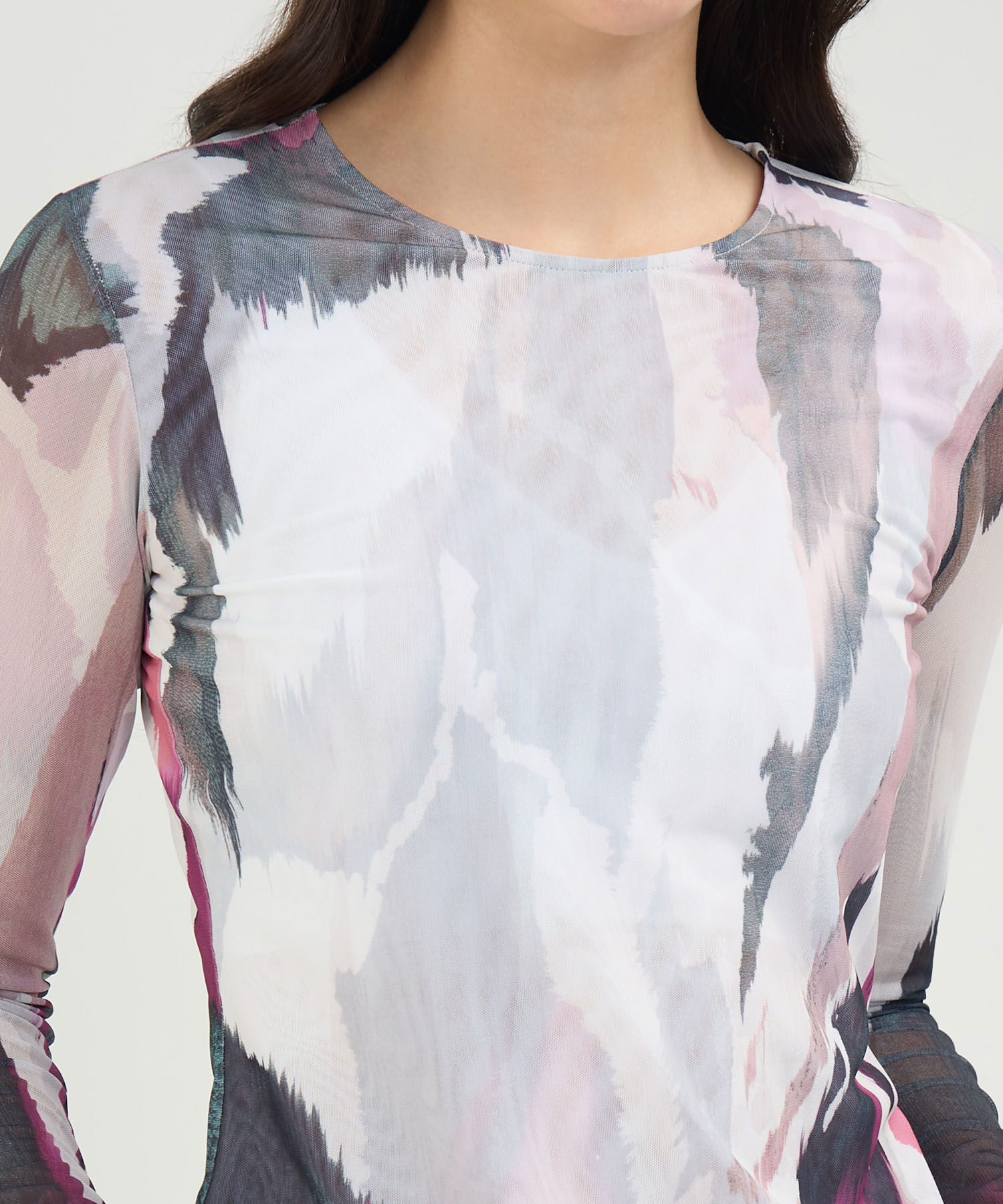 Camiseta Estampada Manga Larga