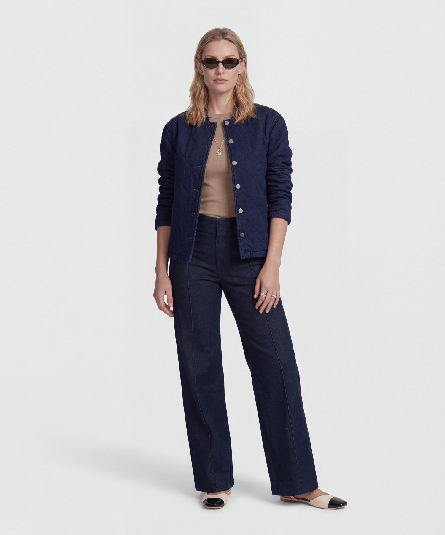 Chaqueta Bomber Acolchada para Mujer