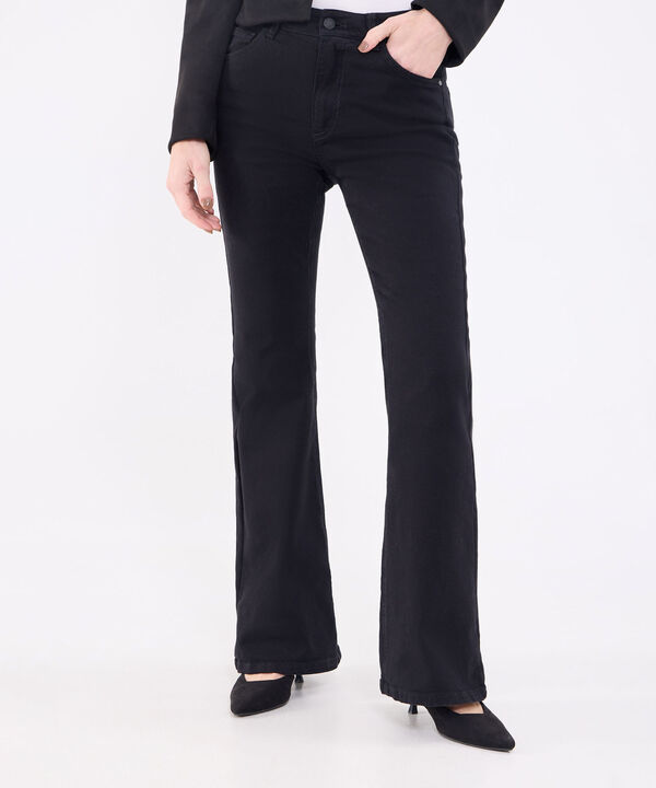 Jeans Flare Tono Oscuro image number null
