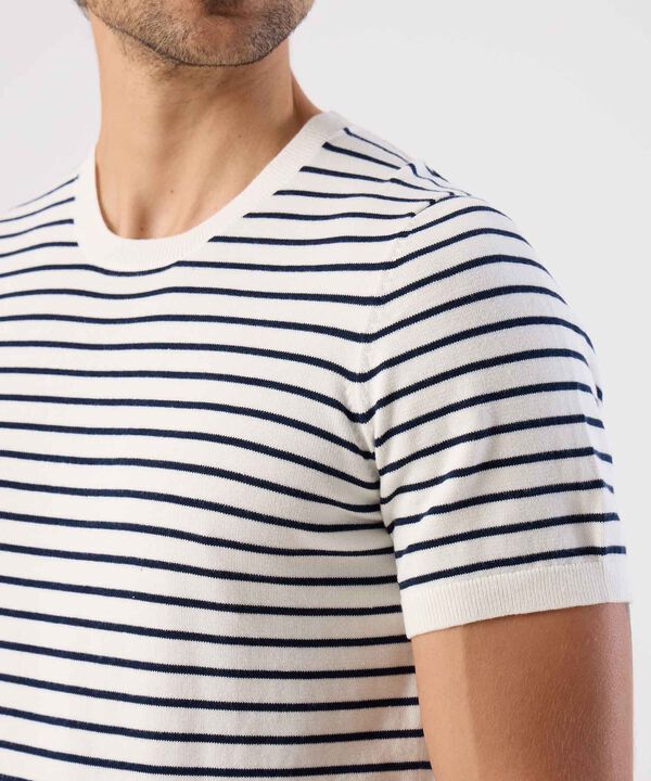 Camiseta En Tejido De Punto Para Hombre image number null