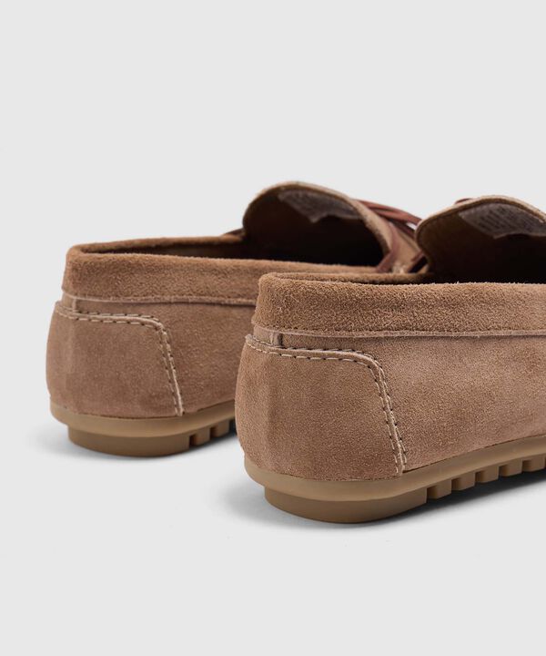 Zapato Driver Con Lazo Frontal Para Hombre