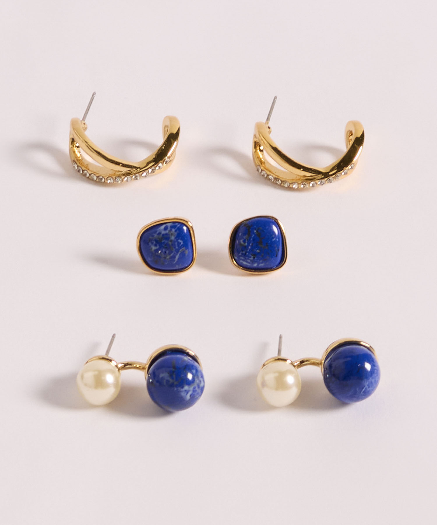 Set X 3 Pares De Aretes