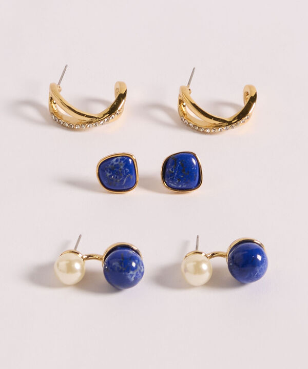 Set X 3 Pares De Aretes
