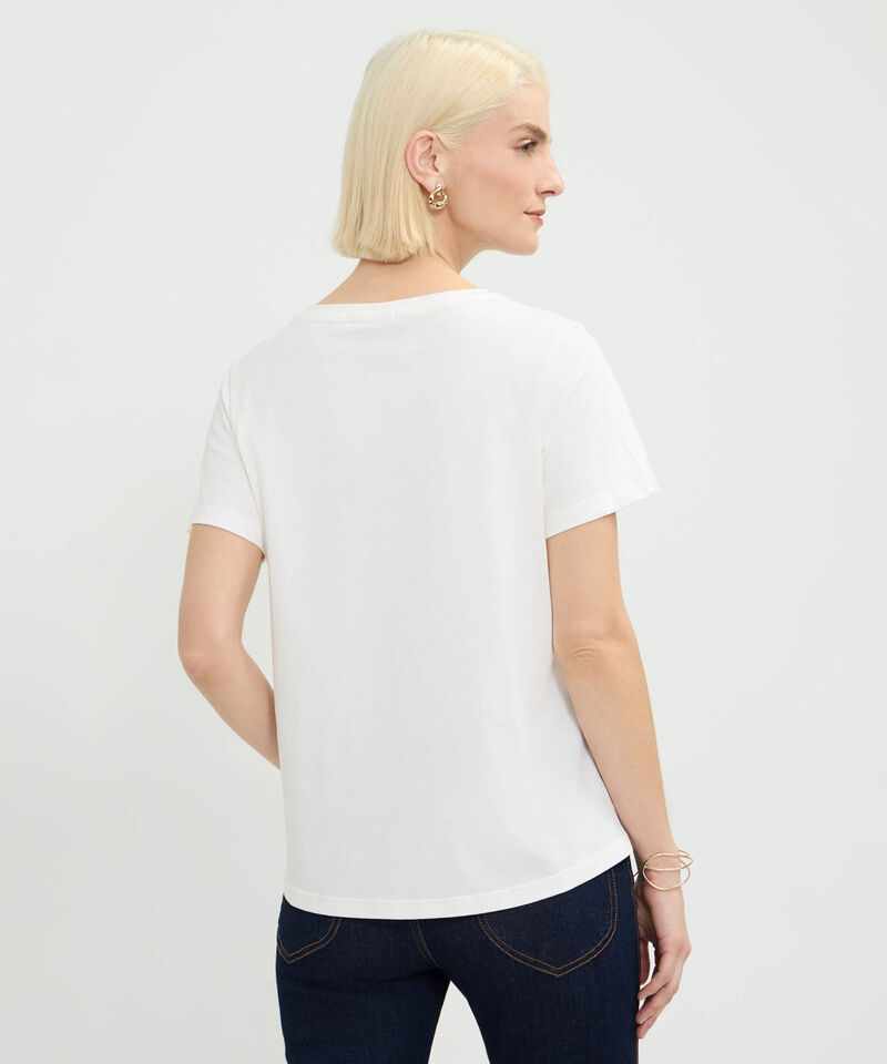 Camiseta Manga Corta, Cuello Redondo