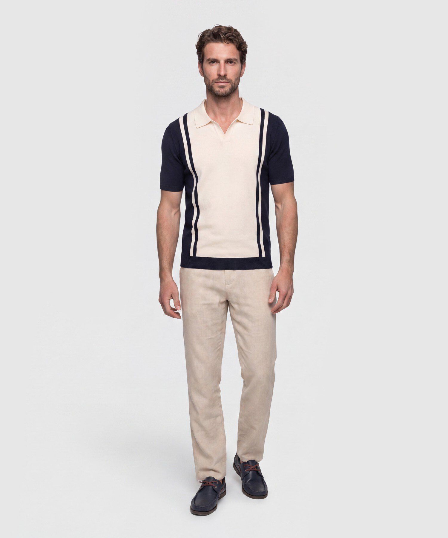 Polo de Tejido Para Hombre