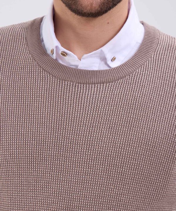 Saco Cuello Redondo Para Hombre image number null