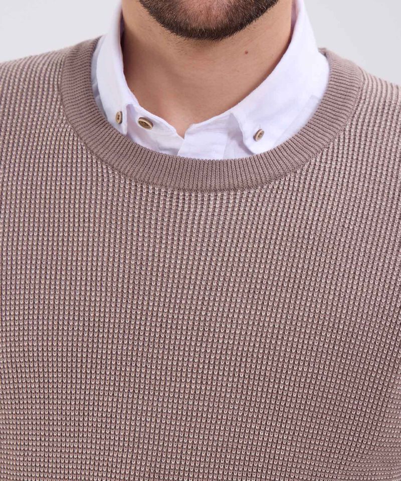 Saco Cuello Redondo Para Hombre