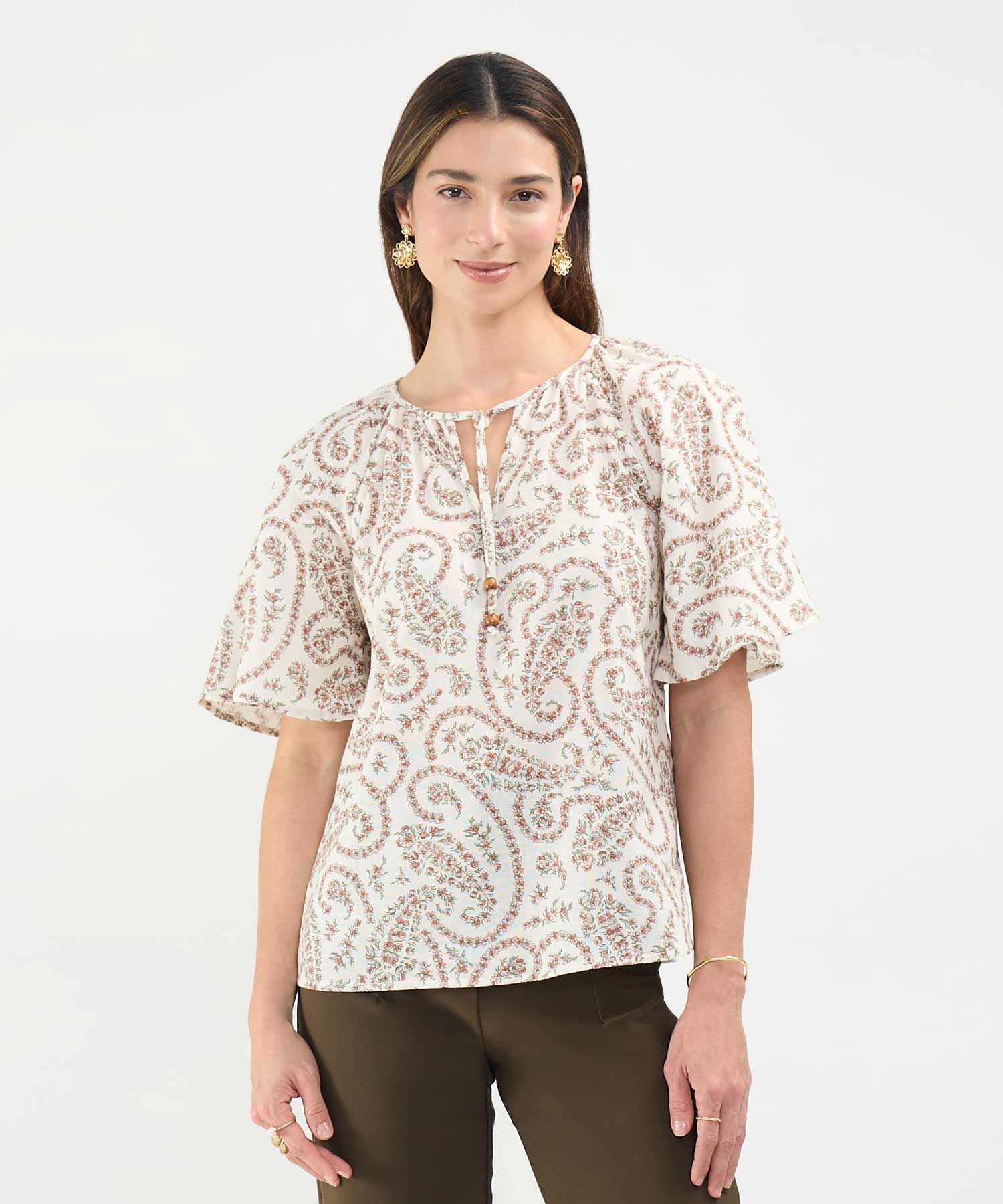 Blusa Estampado Paisley