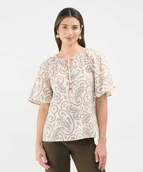 Blusa Estampado Paisley