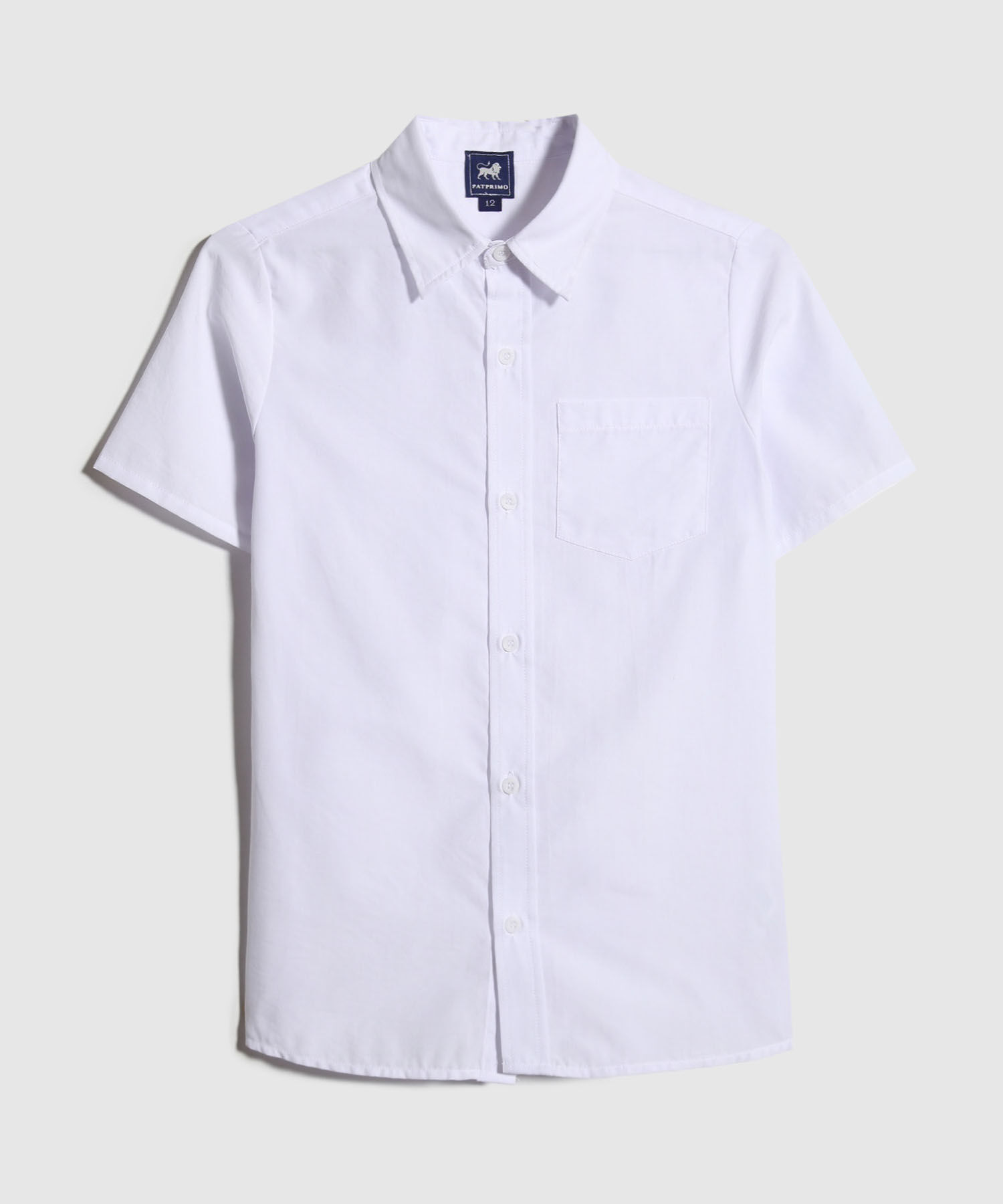 Camisa Niño Junior Manga Corta Unicolor