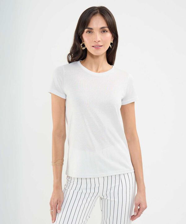 Camiseta con Lurex
