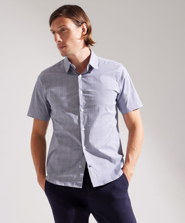 Camisa Manga Corta a Cuadros