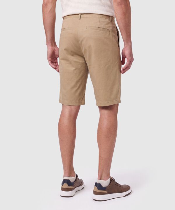 Bermuda Chino Con Bolsillos Para Hombre