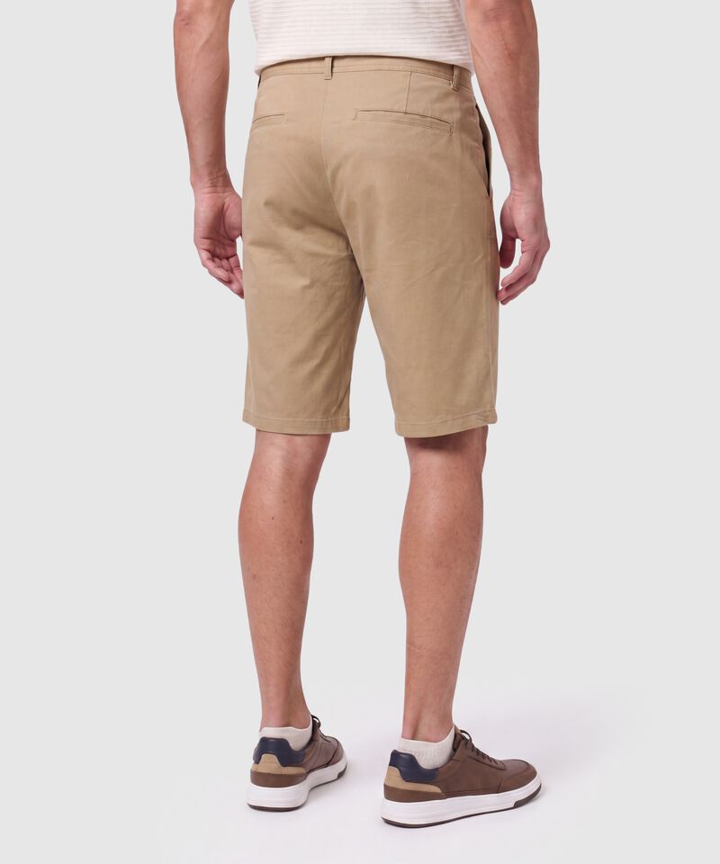 Bermuda Chino Con Bolsillos Para Hombre