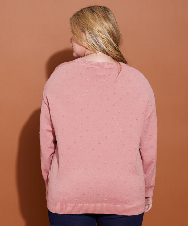 Saco Cuello Redondo Manga Larga