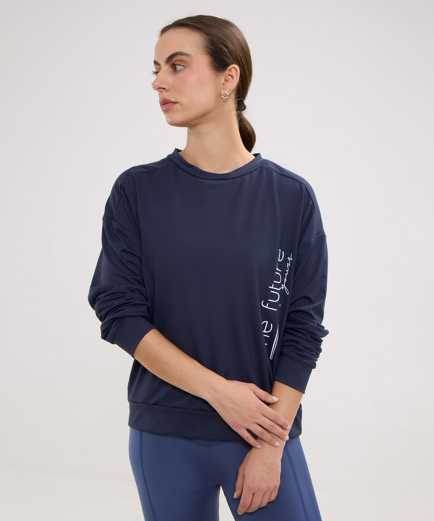 Buzo Unicolor Con Cortes, Sport Lineas