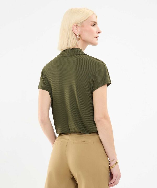 Blusa Escote en V