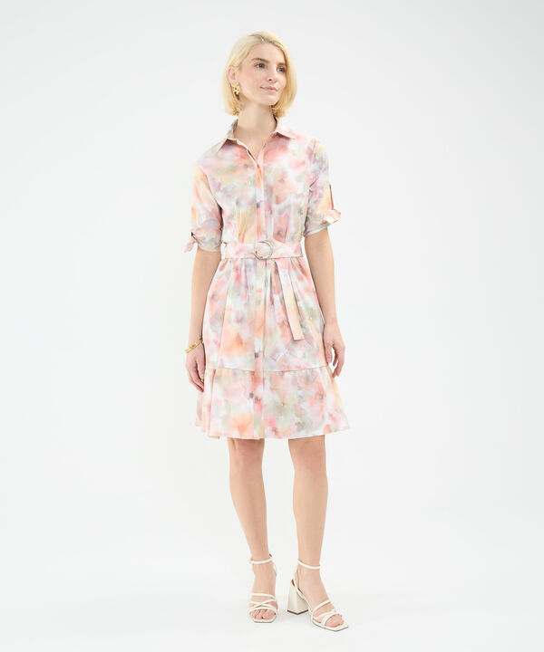 Vestido Camisero Estampado image number null