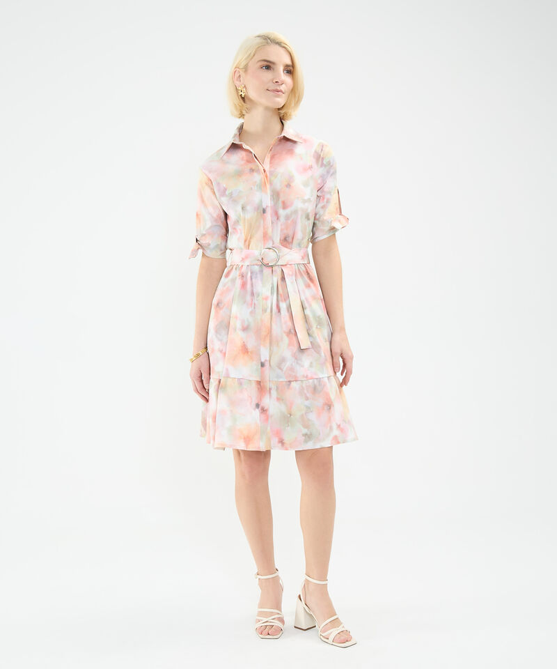 Vestido Camisero Estampado