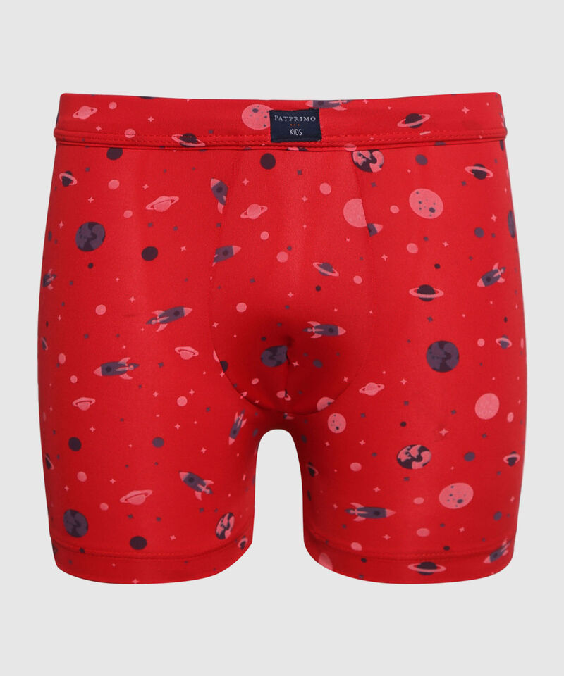 Bóxer Estampado de Planetas