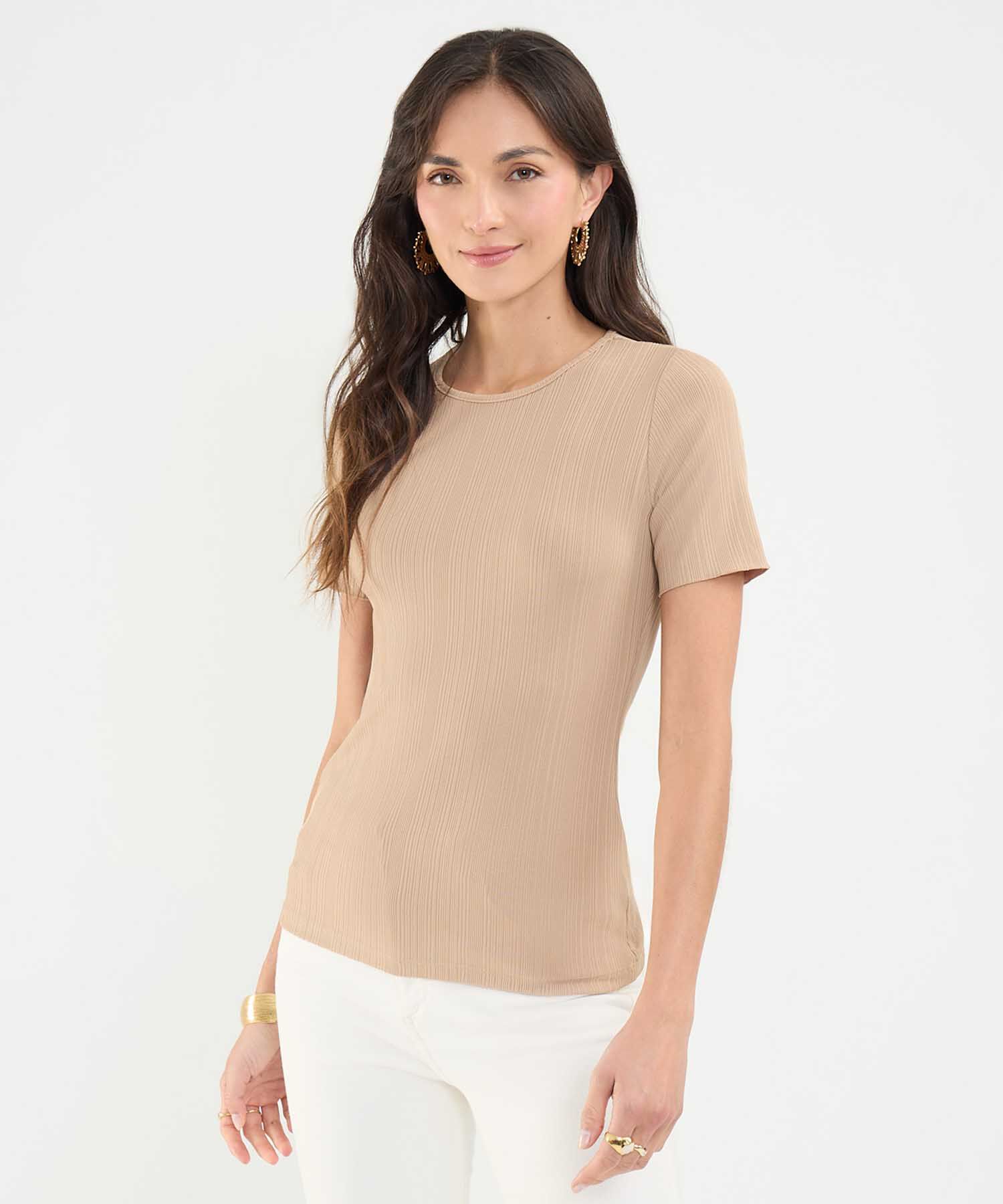Camiseta Acanalada