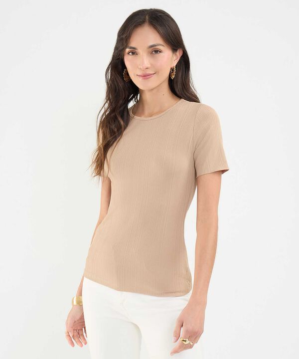 Camiseta Acanalada