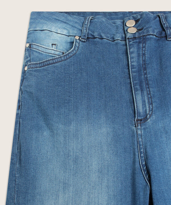 Jean Curvy Tono Azul Medio Claro image number null