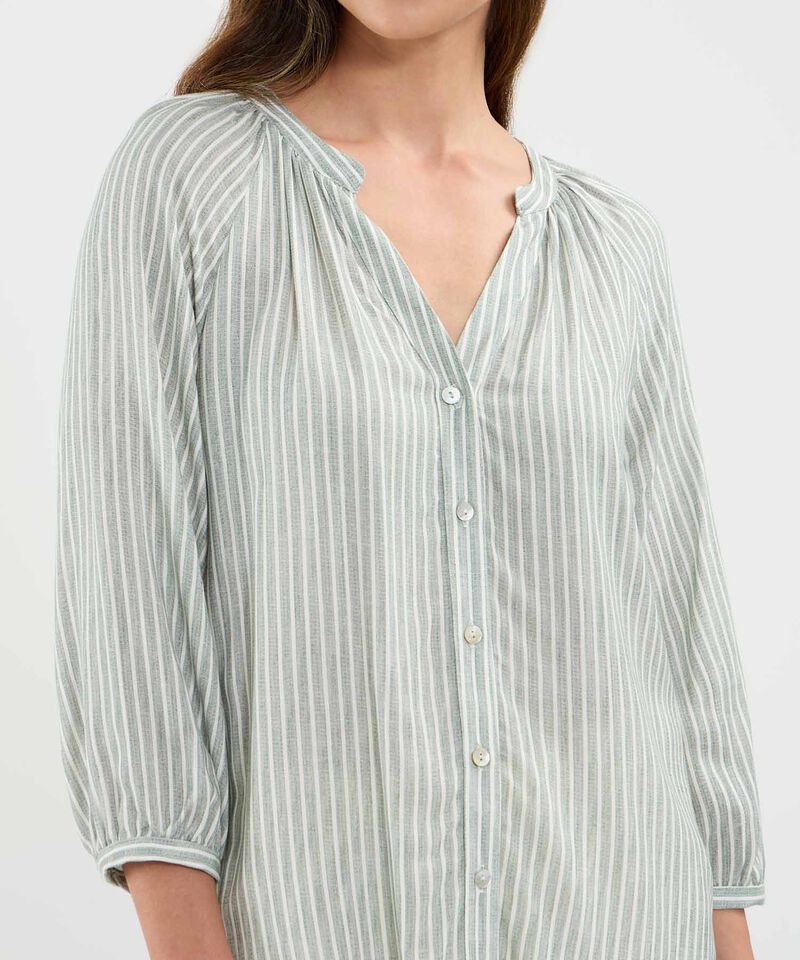 Blusa Estampada Escote en V