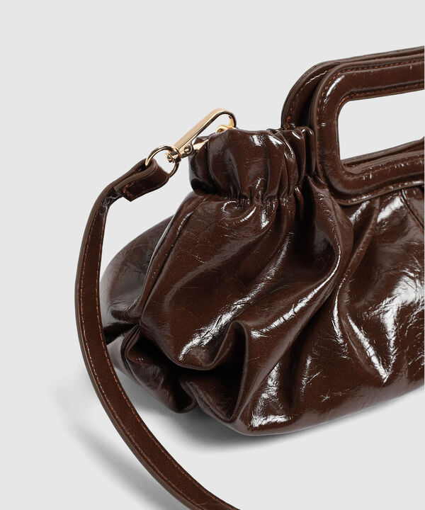 Bolso De Mano Con Asa Estructurada Mujer