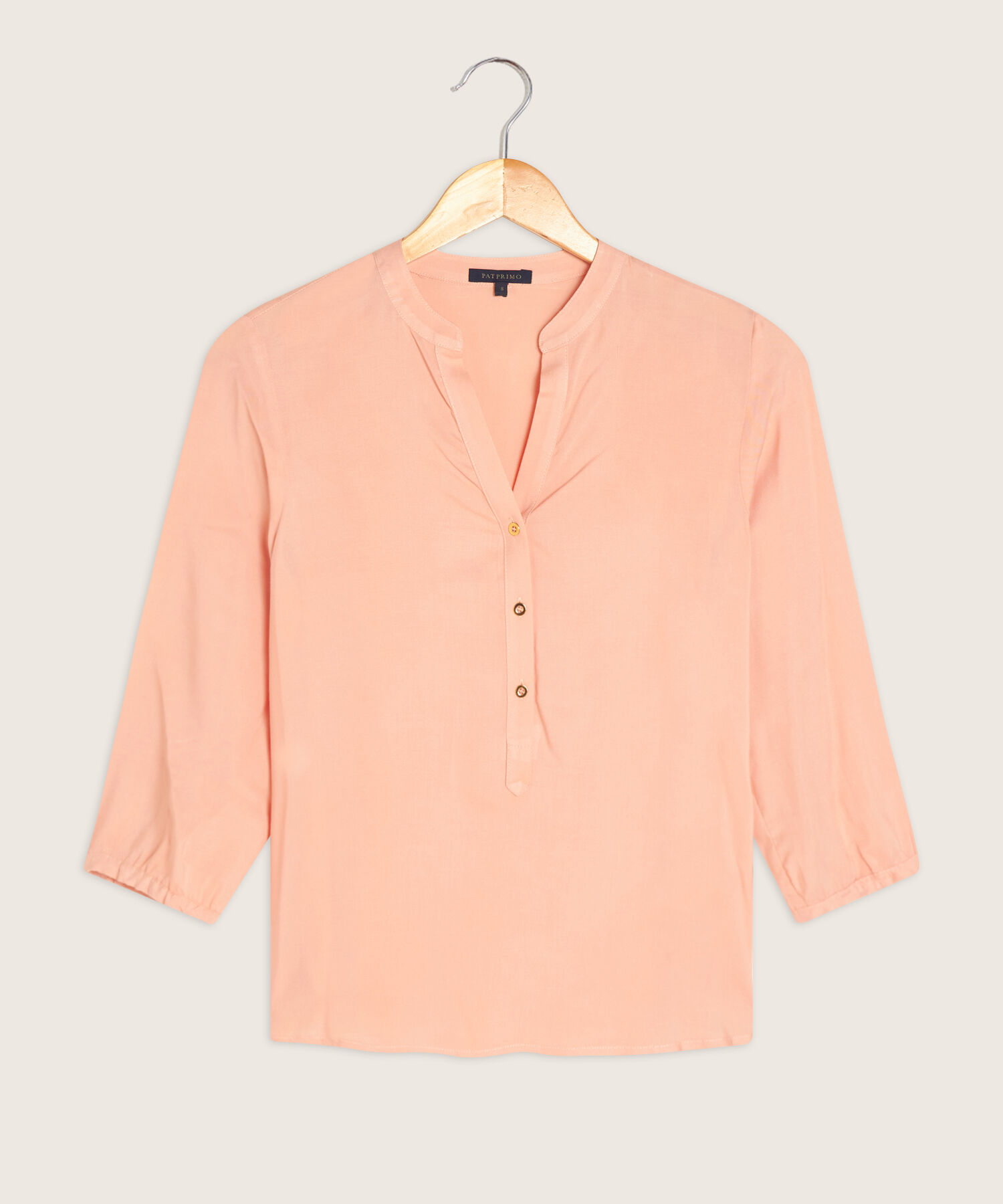 Blusa Manga ¾ Escotada